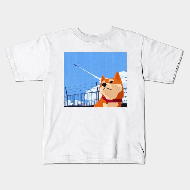 doggy Kids T-Shirt by unremarkable